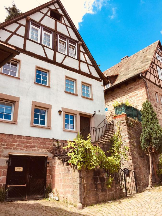 Neckarblick,Natur, Altstadt Hirschhorn Exterior foto