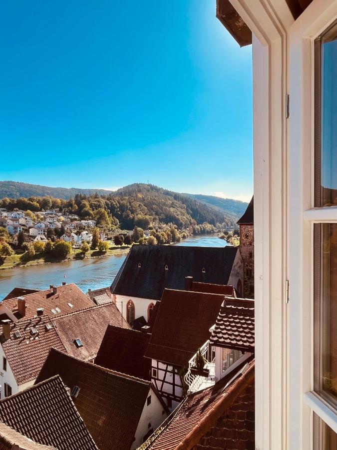 Neckarblick,Natur, Altstadt Hirschhorn Exterior foto
